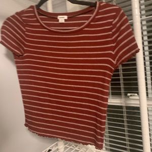 striped shirts from garage
